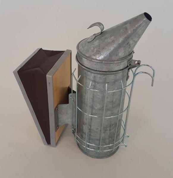 Smoker Verzinkt XL/ 10cm mit Schutzgitter
